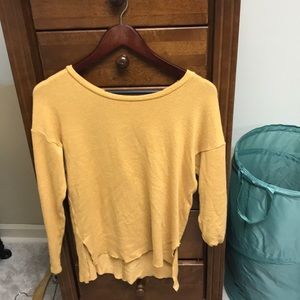 Yellow sweater